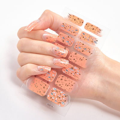 Uñas Adhesivas 3D con Efecto Láser y Bronceado - Diseño Premium - Image 16