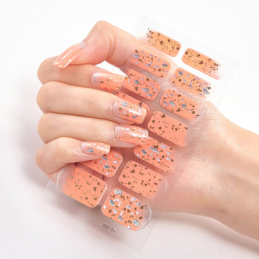 Uñas Adhesivas 3D con Efecto Láser y Bronceado - Diseño Premium - Image 16