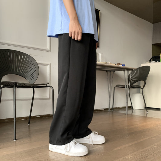 Pantalones Rectos Holgados Delgados para Hombre