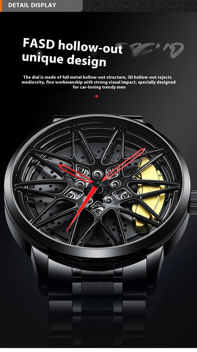 Reloj Electrónico para Hombre con Diseño Hueco Tridimensional - Image 13