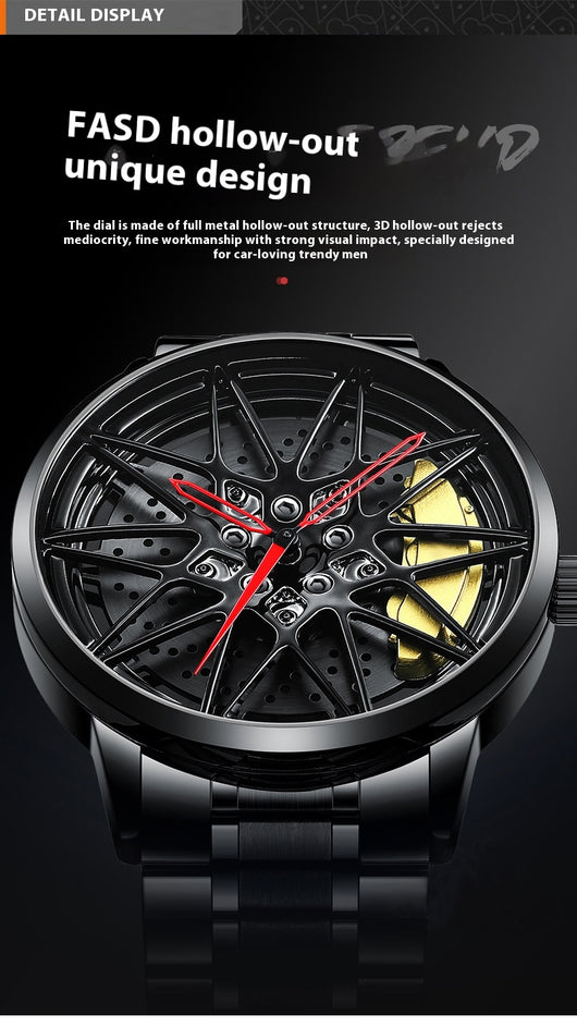 Reloj Electrónico para Hombre con Diseño Hueco Tridimensional - Image 13