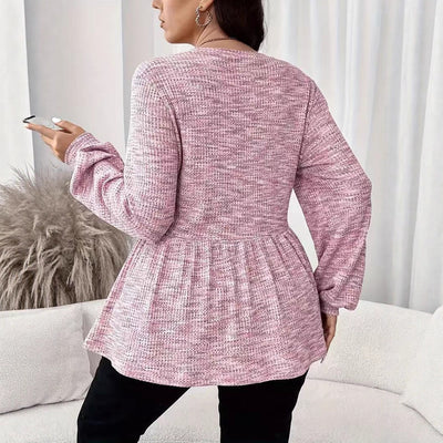 Blusa Tie-Dye con Volantes y Mangas Farol - Image 2
