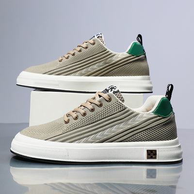 Zapatillas Deportivas Tejidas con Alzas Invisibles para Hombre - Image 3