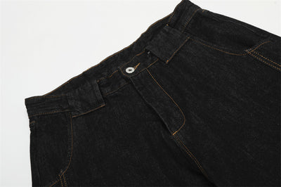 Pantalón Ancho Liso Lavado Casual - Image 10