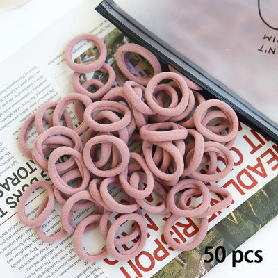 Set de 50 Bandas Elásticas Coloridas para el Cabello - Accesorios Infantiles - Image 50