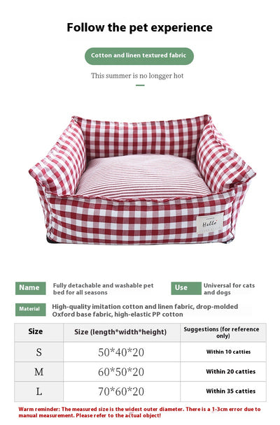 Cama Desmontable para Gatos Todas las Estaciones - Lavable y Versátil - Image 16