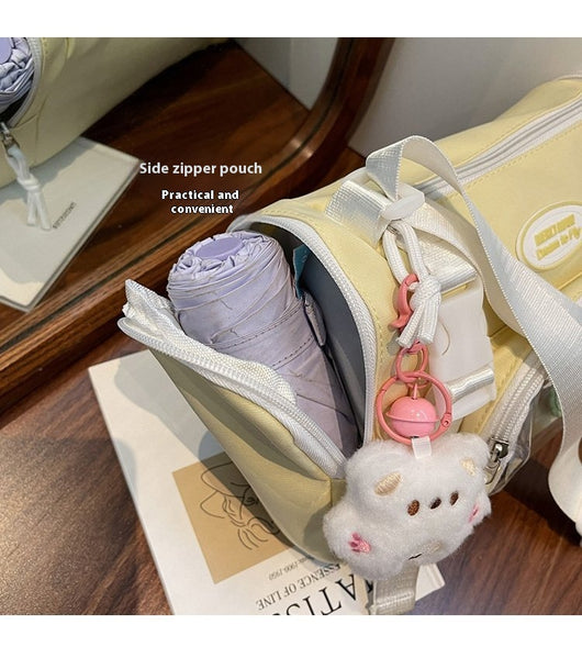 Bolsa Crossbody Transparente Estilo Preppy - Image 36