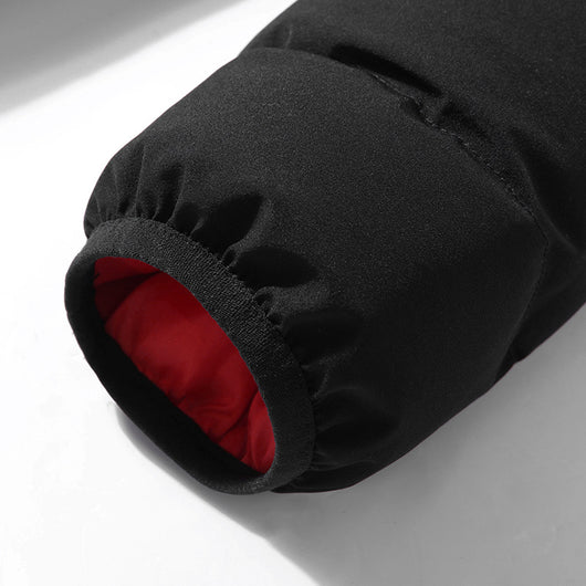 Abrigo de Plumas con Capucha para Hombre Tallas Grandes - Image 12