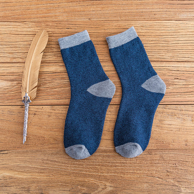 Calcetines Térmicos para Hombre - Algodón Grueso Doble Terry Caña Media - Image 3