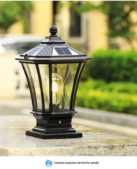 Lámpara Solar para Pilares y Portones - Luz LED Exterior Impermeable - Image 11