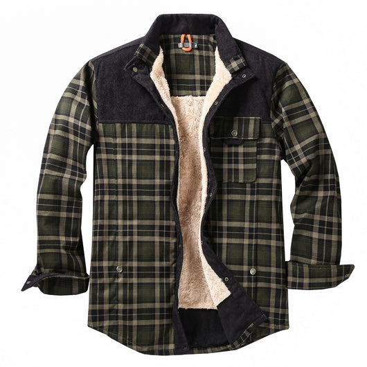 Camisa de Cuadros Talla Europea para Hombre - Image 11