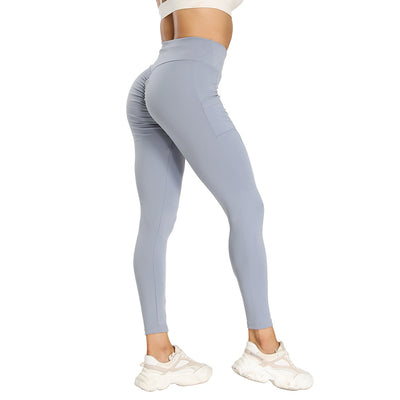 Pantalones Yoga Cintura Alta con Costuras de Diseño - Image 8