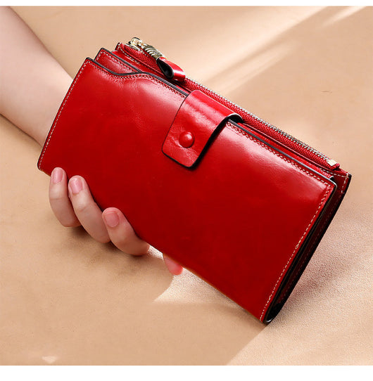 Cartera Larga Multifuncional para Mujer - Billetera, Monedero y Organizador de Tarjetas - Image 9