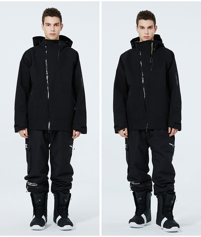 Traje de Esquí Unisex Impermeable y Cortaviento con Doble Capa Térmica - Image 21