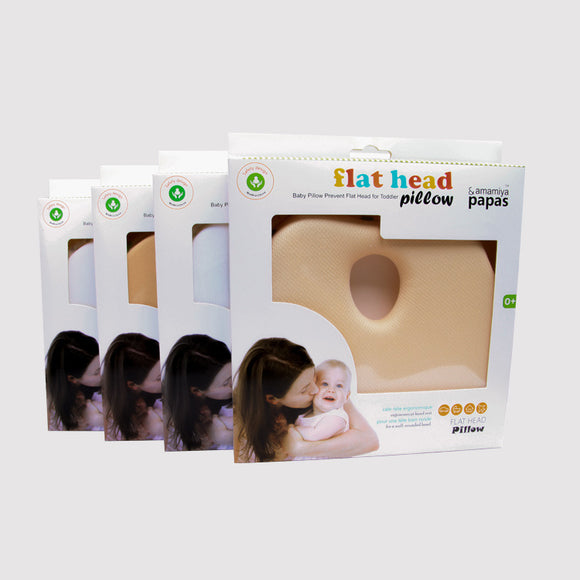 Almohada Ergonómica Transpirable para Bebé - Soporte Cefálico Seguro