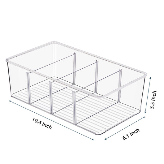 Organizador de Escritorio Transparente para Cosméticos y Accesorios - Image 7