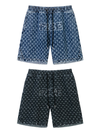Shorts Denim Rotos Casual - Estilo Vintage Desflecado - Image 5