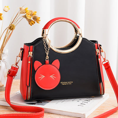 Bolsa de Hombro Único con Diseño Cartoon para Mujer - Image 14