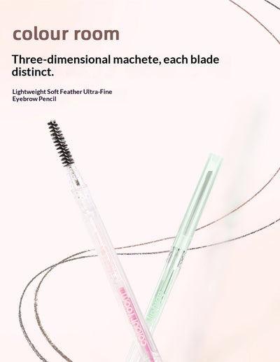 Lápiz de Cejas Doble Punta Ultrafino Impermeable de Larga Duración - Image 15