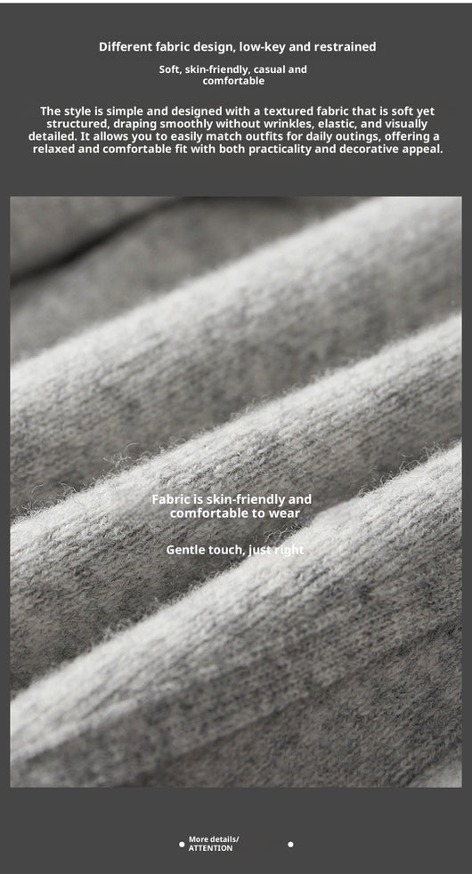 Conjunto Deportivo Lana Pura Hombre: Sudadera sin Costuras y Pantalón Tejido con Cordón - Image 23