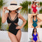 Traje de Baño Enterizo para Mujer con Espalda Descubierta
