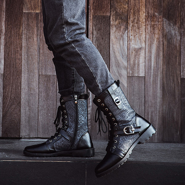Botas Martin Trendy Estilo Coreano para Hombre