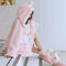 Sudadera Capucha Orejas de Conejo Peluche Suave