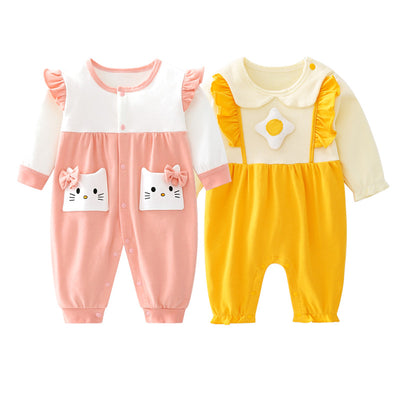 Pack de 2 Monos para Bebé Niña - Jumpsuit Cómodo y Elegante - Image 4