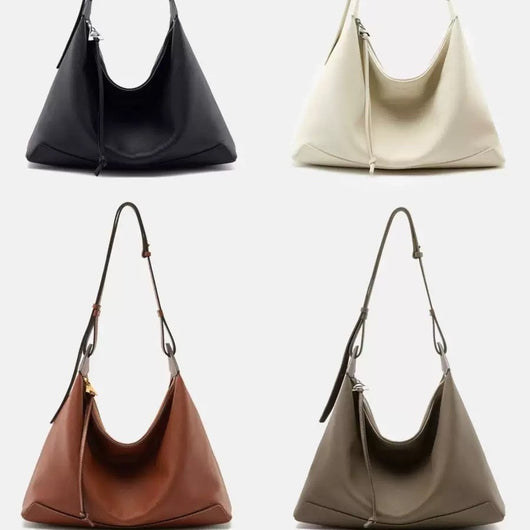 Bolso Hobo Grande MYTASTE - Cartera de Diseñador para Mujer con Correa de Hombro