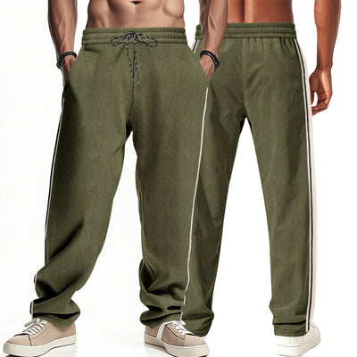 Pantalones de Chándal Holgados con Franja Lateral para Hombre - Image 23