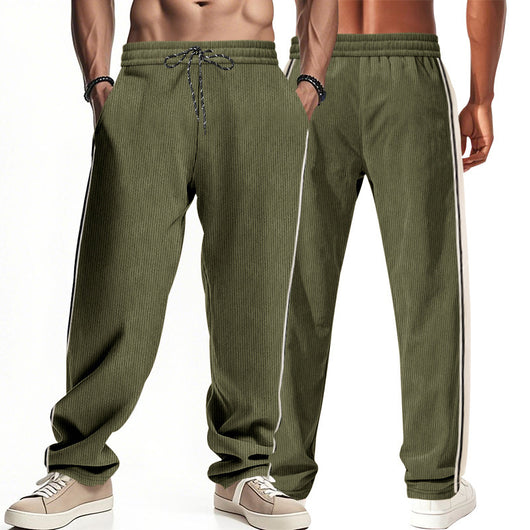 Pantalones de Chándal Holgados con Franja Lateral para Hombre - Image 23
