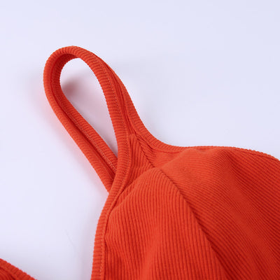 Top Backless con Ribete Interior en Colores Sólidos - Image 3