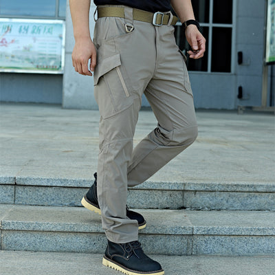 Pantalones Cargo Camuflaje Hombre - Ajuste Relajado y Secado Rápido - Image 12