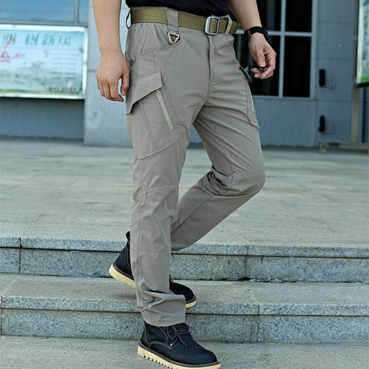 Pantalones Cargo Camuflaje Hombre - Ajuste Relajado y Secado Rápido - Image 12