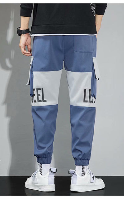 Pantalones Hip Hop Sueltos de Tendencia para Hombre - Primavera - Image 26
