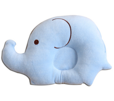 Almohada de Bebé Elefante Suave - Cojín Ergonómico para Recién Nacidos 0-12 Meses