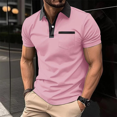 Polo Slim Fit con Bolsillo de Solapa para Hombre - Image 8