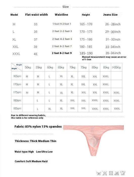 Tanga Masculina de Algodón Puro Estampado Elefante - Image 13