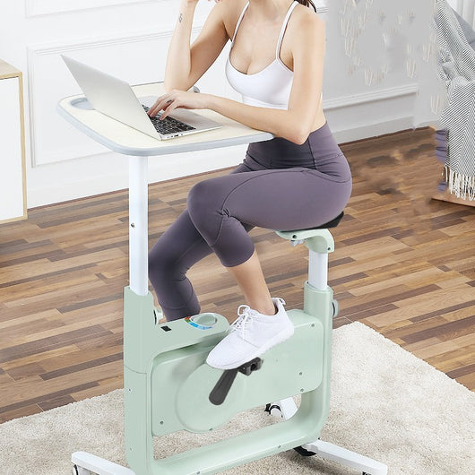 Bicicleta Estática Compacta para Escritorio con Control Magnético Silencioso