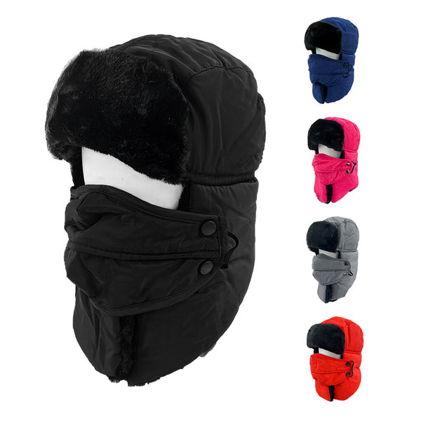 Gorro Térmico Lei Feng con Forro Polar Grueso y Protección de Oídos