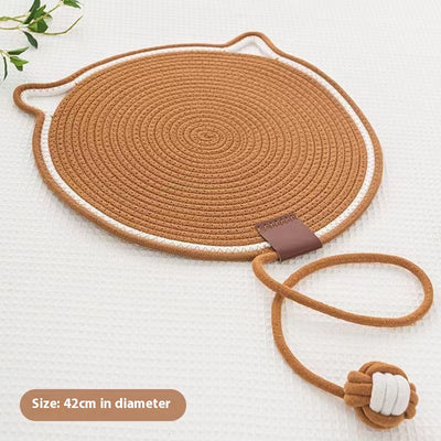Tapete Rascador para Gatos de Cuerda Trenzada - Antiadherente y Lavable - Image 16