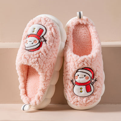 Pantuflas Snowman Térmicas para Pareja - Cómodas, Antideslizantes y Abrigadas - Image 9