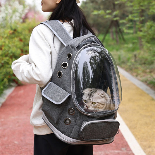 Mochila Transportadora Transparente para Gatos y Perros - Cápsula Espacial - Image 22