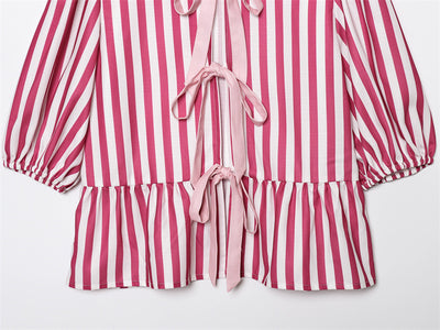Pantalón Suelto con Cordones de Corte Francés - Image 18