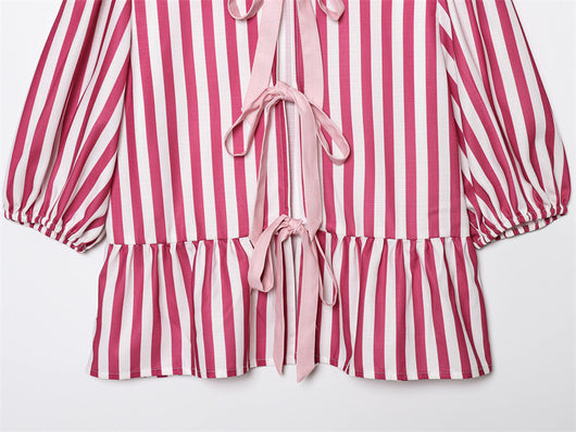 Pantalón Suelto con Cordones de Corte Francés - Image 18