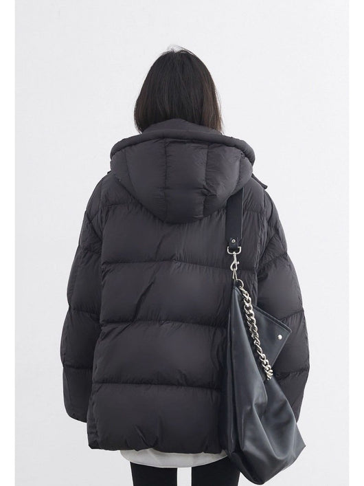 Chaqueta Acolchada con Capucha para Mujer - Largo Medio - Image 5