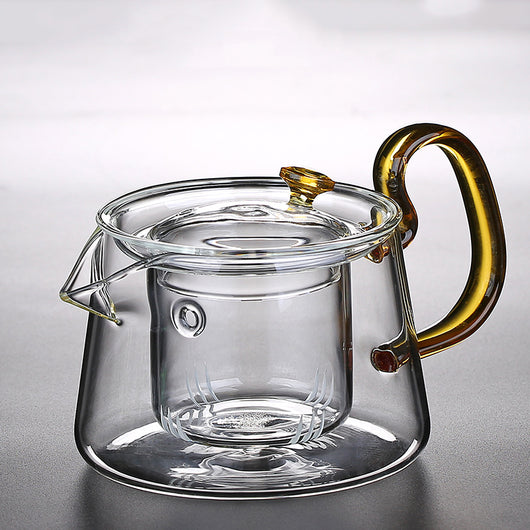 Juego de Tetera de Vidrio Templado Resistente al Calor con Filtro para Té - Image 9