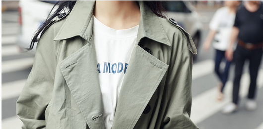 Abrigo Trench Largo Oversized con Cintura Ajustable para Mujer - Image 17