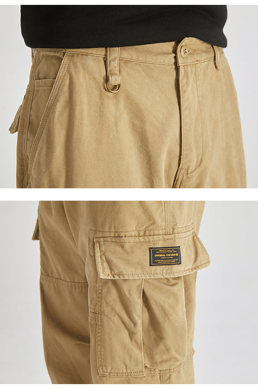 Overol Holgado Casual para Hombre con Bolsillos Amplios - Image 26