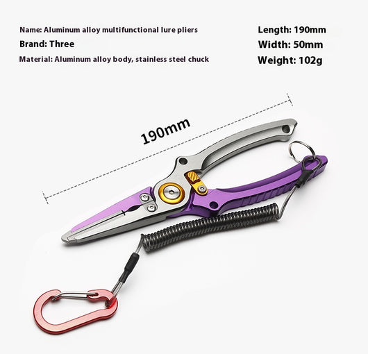 Pinza Medidora de Aluminio para Pesca - Báscula Integrada de Alta Precisión - Image 15